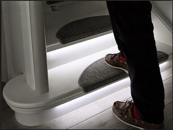 Automatic LED Stair lighting